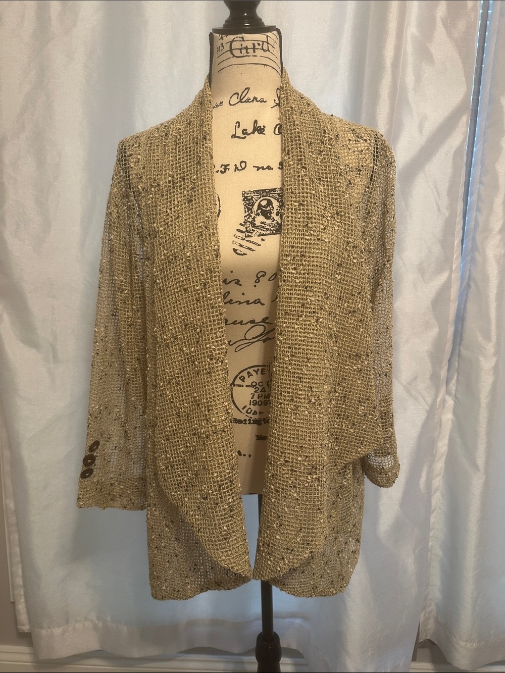 Open-Front Cardigan by Lulu-B